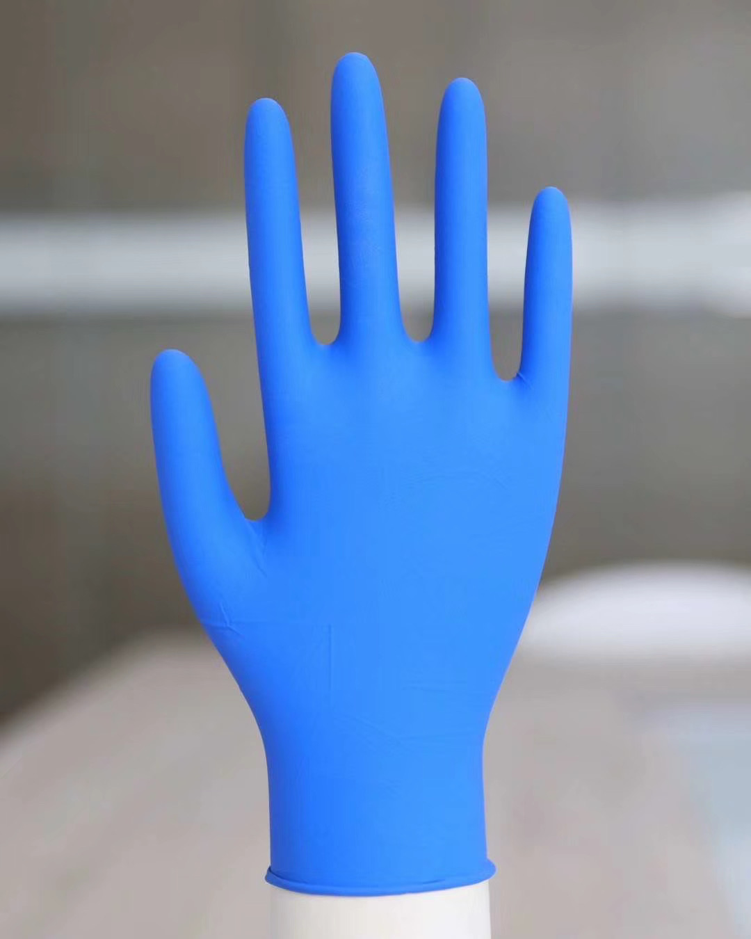 蓝色丁腈手套...JPG